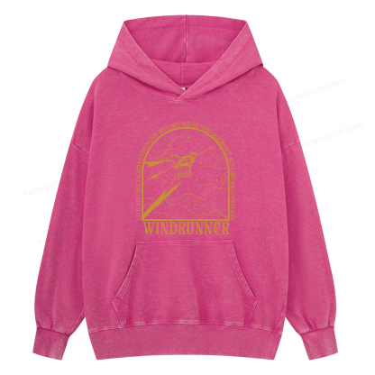 Pagewings Windrunner Unisex Washed Hoodie