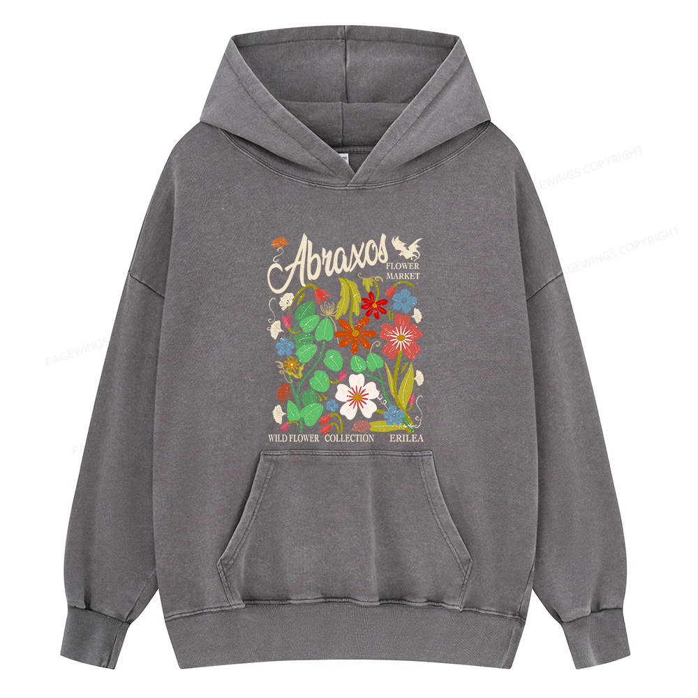 Pagewings Abraxos Unisex Washed Hoodie