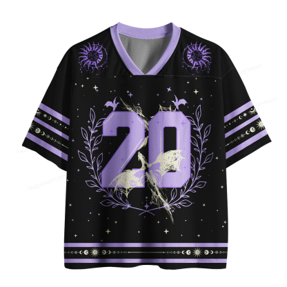 Pagewings Dragon Rider Unisex Mesh Jersey