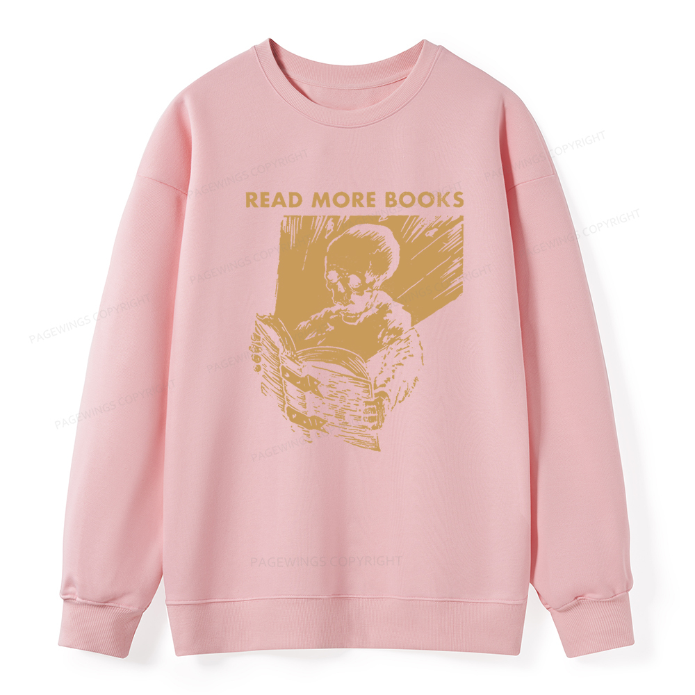 Pagewings Read More Books Unisex Classic Sweatshirt