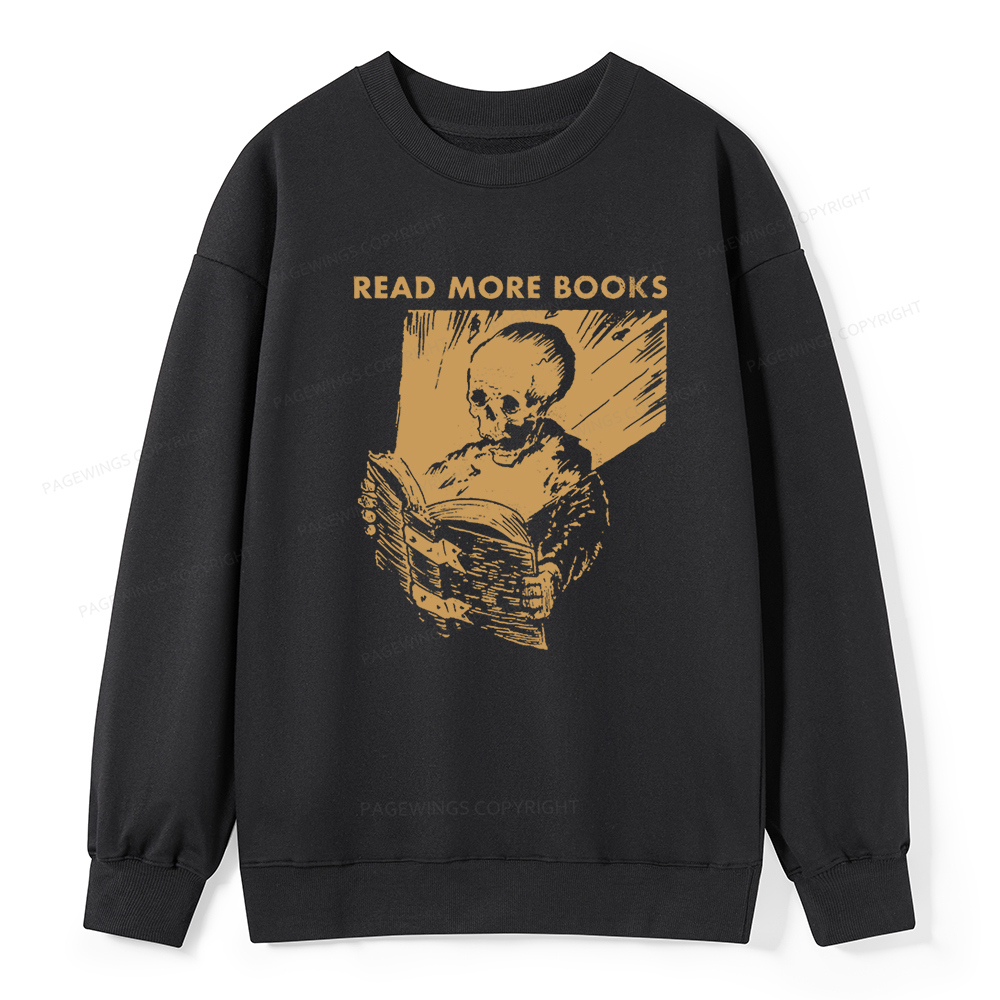 Pagewings Read More Books Unisex Classic Sweatshirt