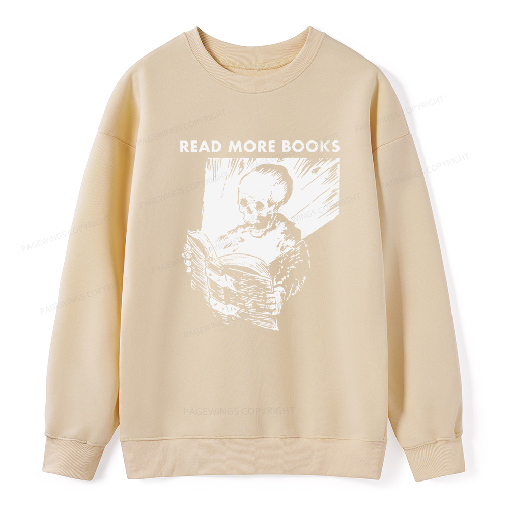 Pagewings Read More Books Unisex Classic Sweatshirt