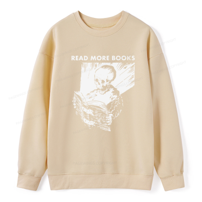 Pagewings Read More Books Unisex Classic Sweatshirt