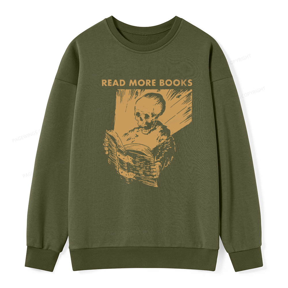 Pagewings Read More Books Unisex Classic Sweatshirt