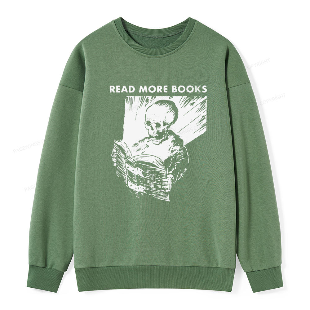 Pagewings Read More Books Unisex Classic Sweatshirt