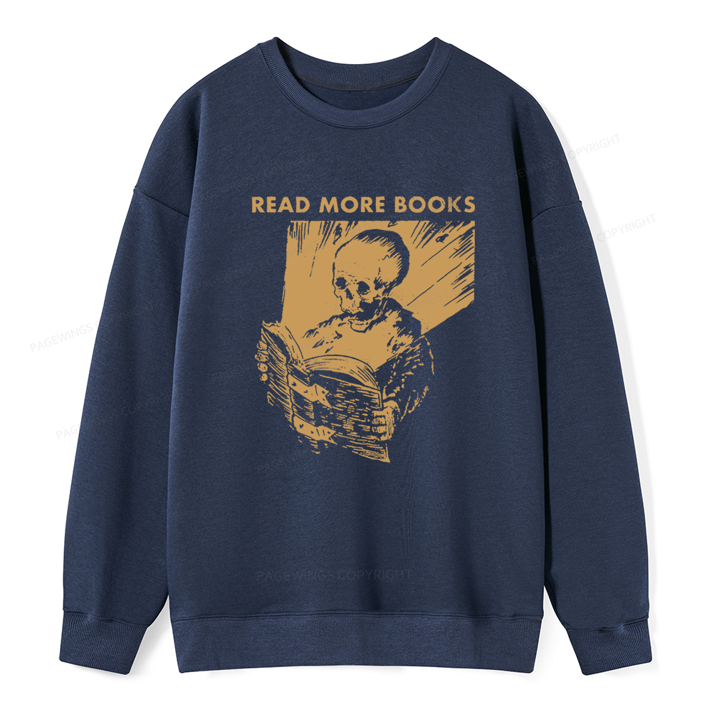 Pagewings Read More Books Unisex Classic Sweatshirt