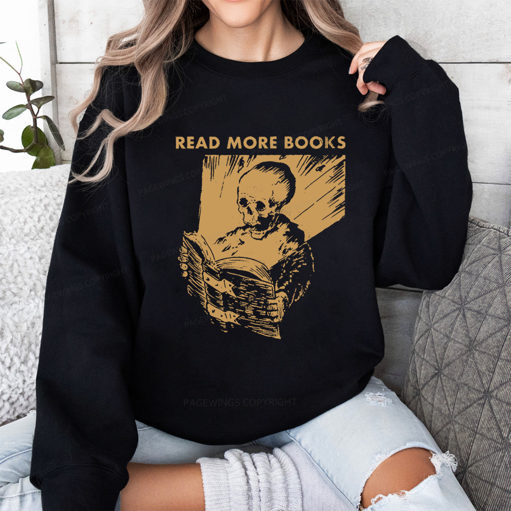 Pagewings Read More Books Unisex Classic Sweatshirt
