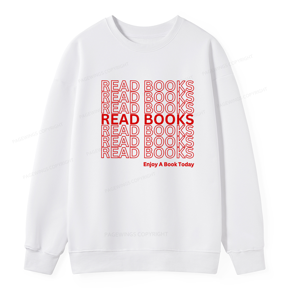 Pagewings Read Books Librarian Unisex Classic Sweatshirt