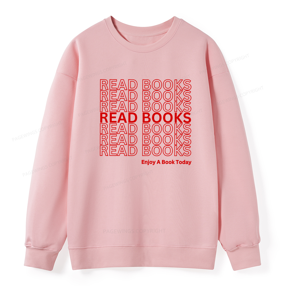 Pagewings Read Books Librarian Unisex Classic Sweatshirt