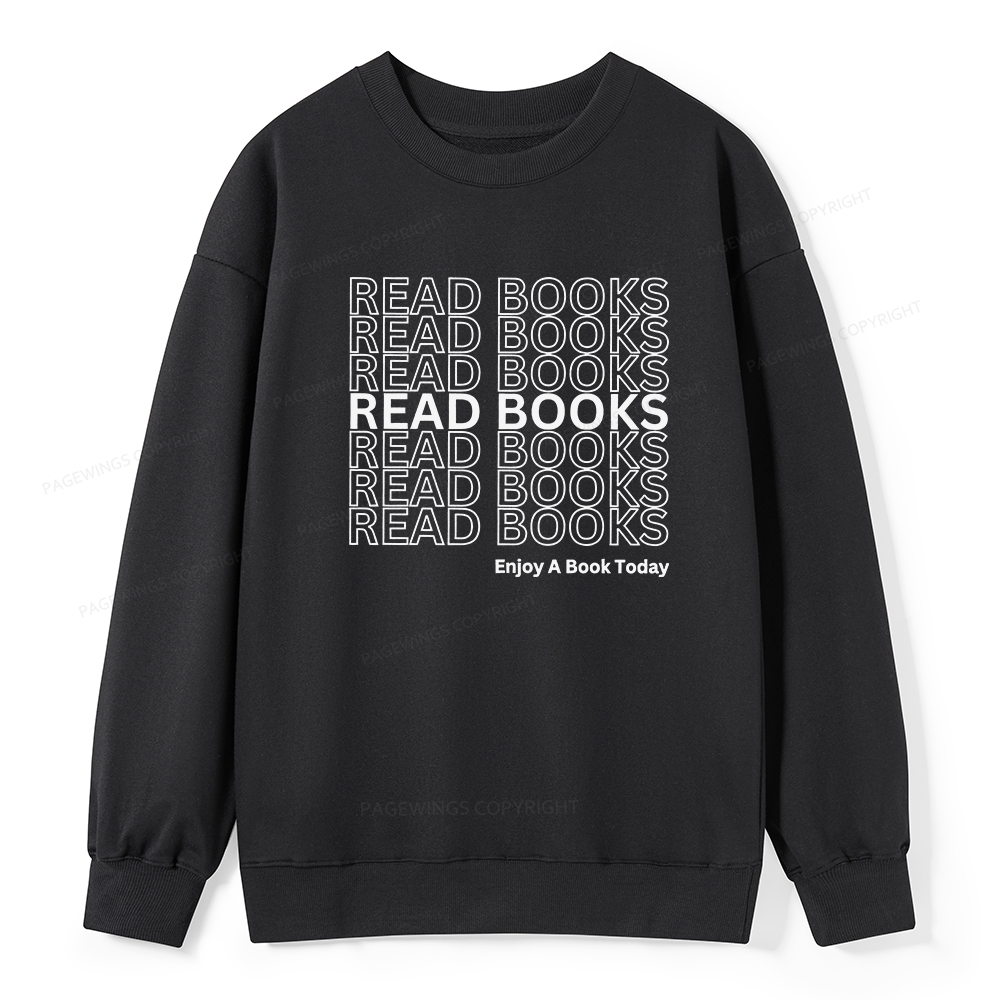Pagewings Read Books Librarian Unisex Classic Sweatshirt