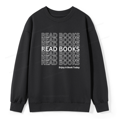 Pagewings Read Books Librarian Unisex Classic Sweatshirt