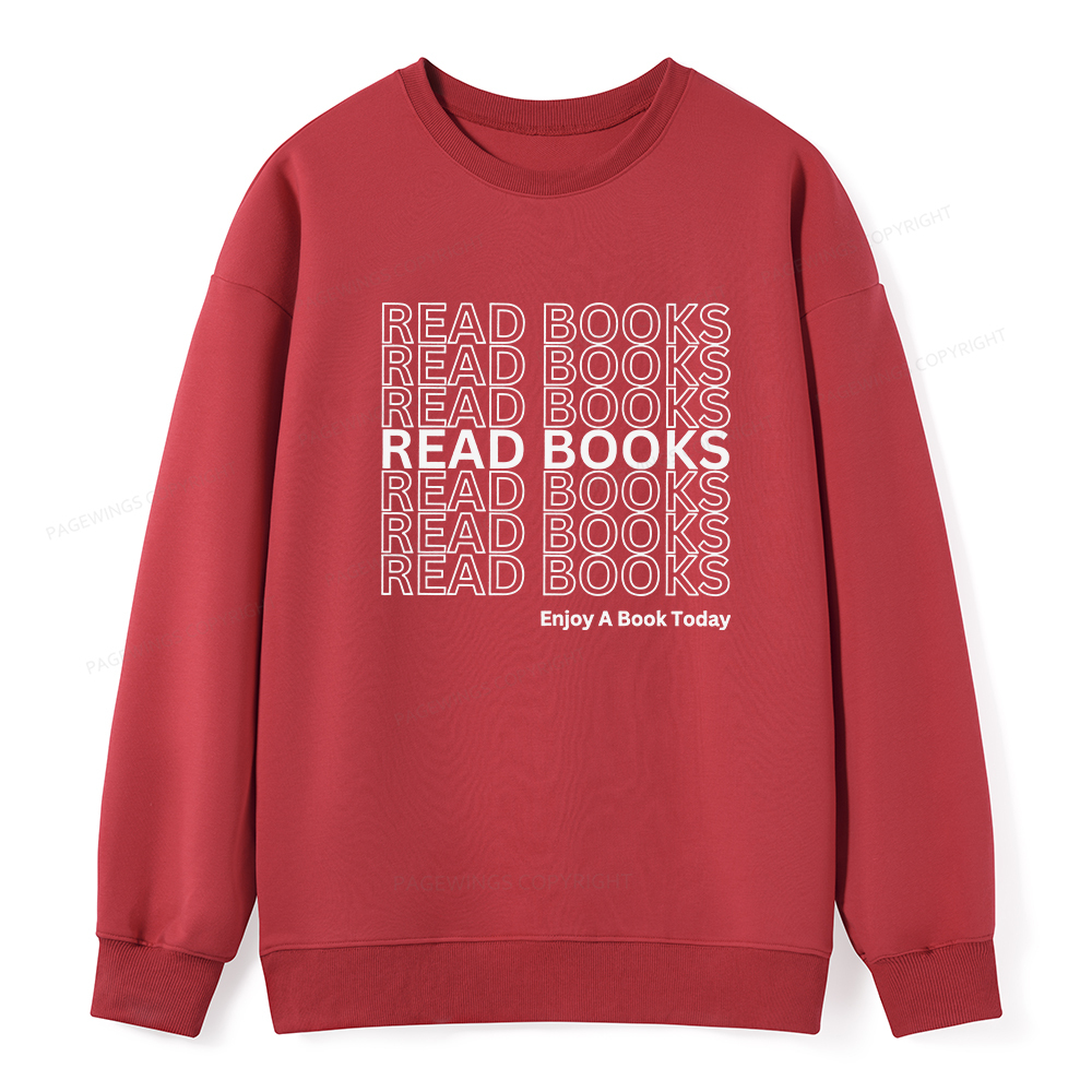 Pagewings Read Books Librarian Unisex Classic Sweatshirt