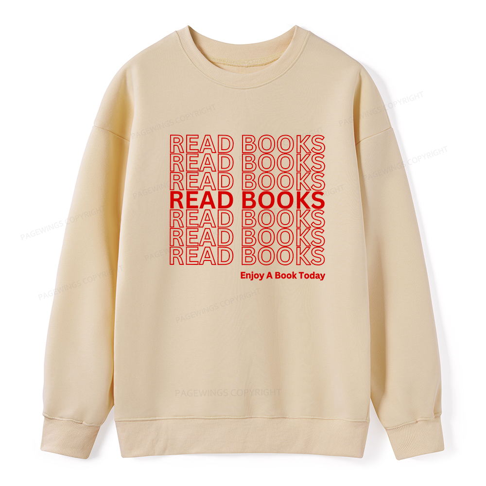 Pagewings Read Books Librarian Unisex Classic Sweatshirt