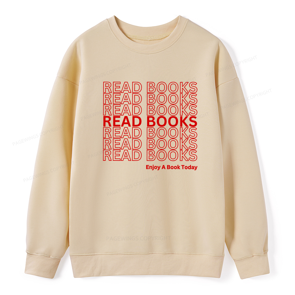 Pagewings Read Books Librarian Unisex Classic Sweatshirt
