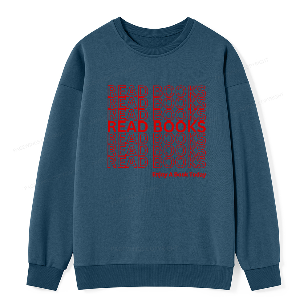 Pagewings Read Books Librarian Unisex Classic Sweatshirt