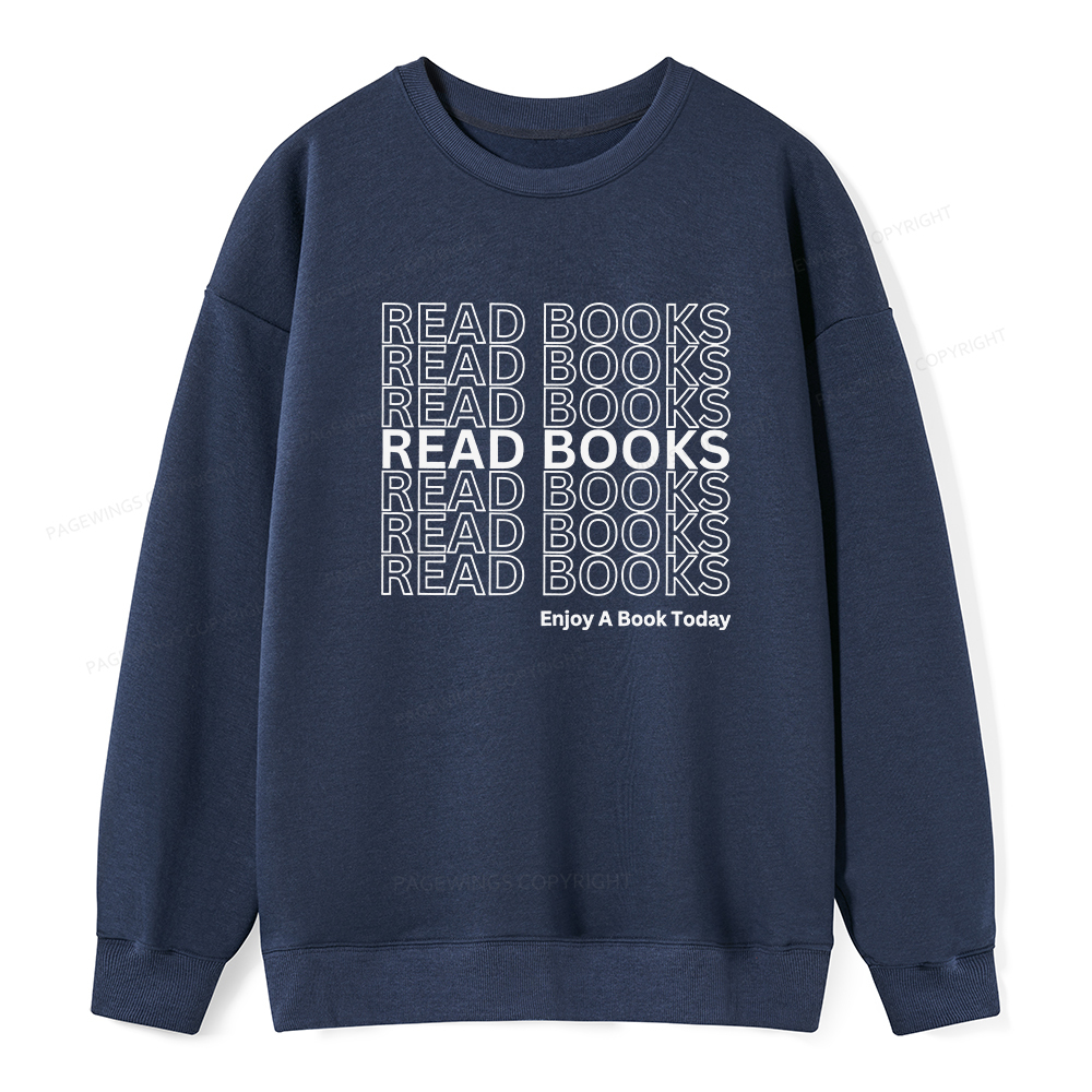Pagewings Read Books Librarian Unisex Classic Sweatshirt