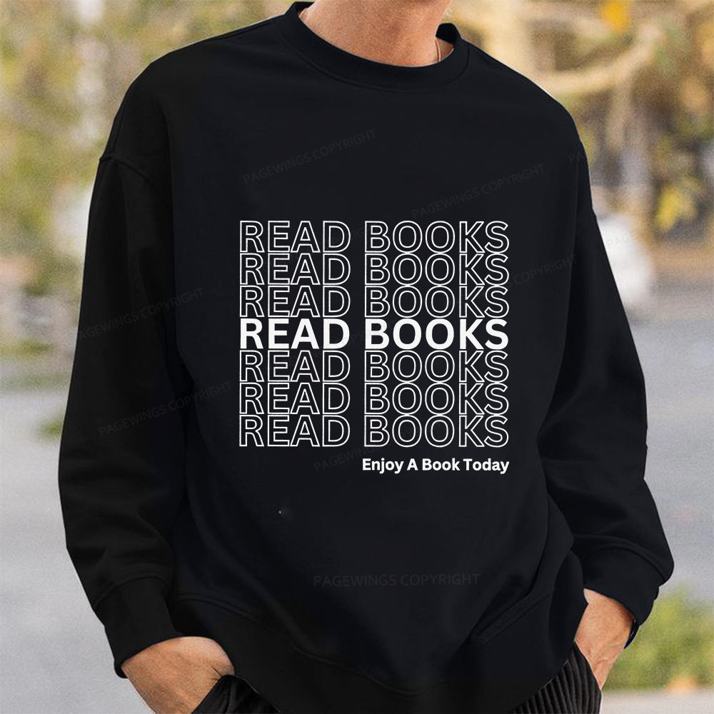 Pagewings Read Books Librarian Unisex Classic Sweatshirt