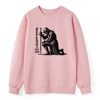Pagewings Defend the Public Library Unisex Classic Sweatshirt