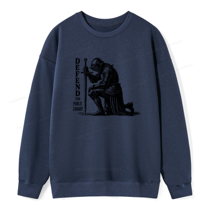 Pagewings Defend the Public Library Unisex Classic Sweatshirt