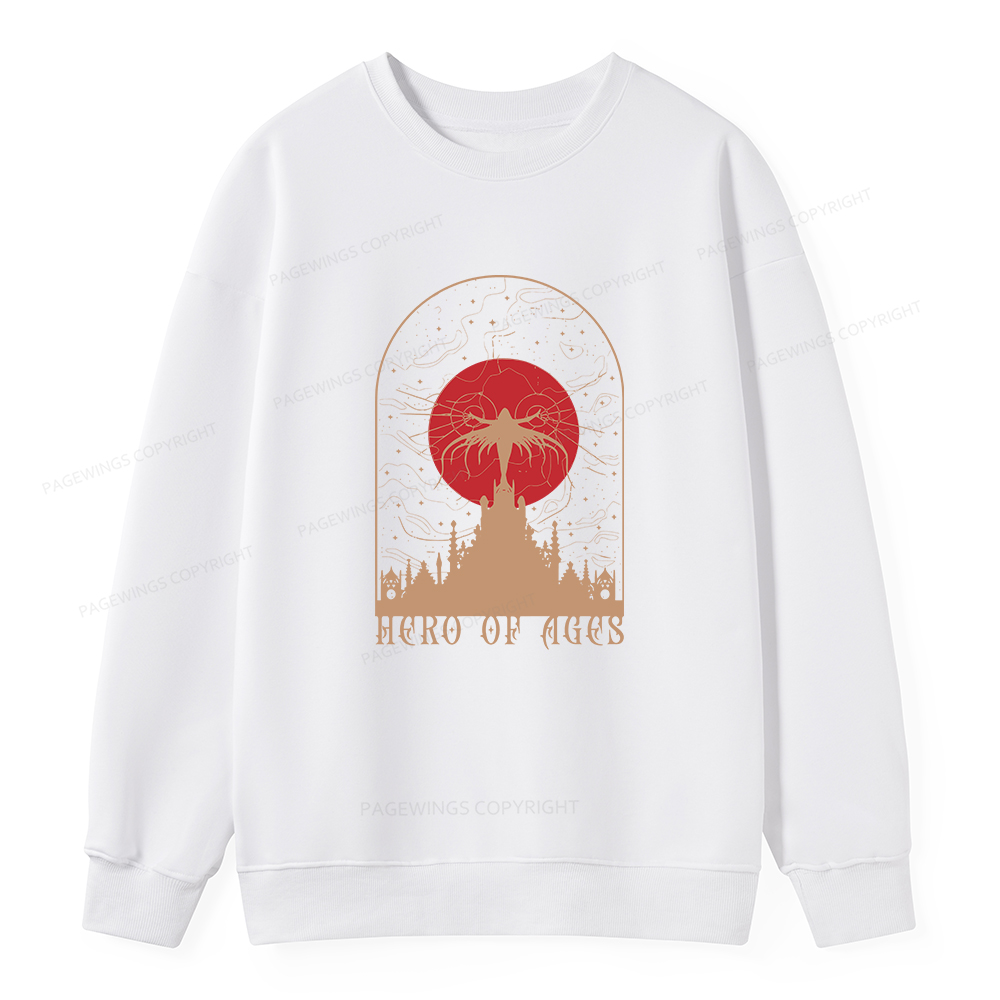 Pagewings Mist Bookish Unisex Classic Sweatshirt