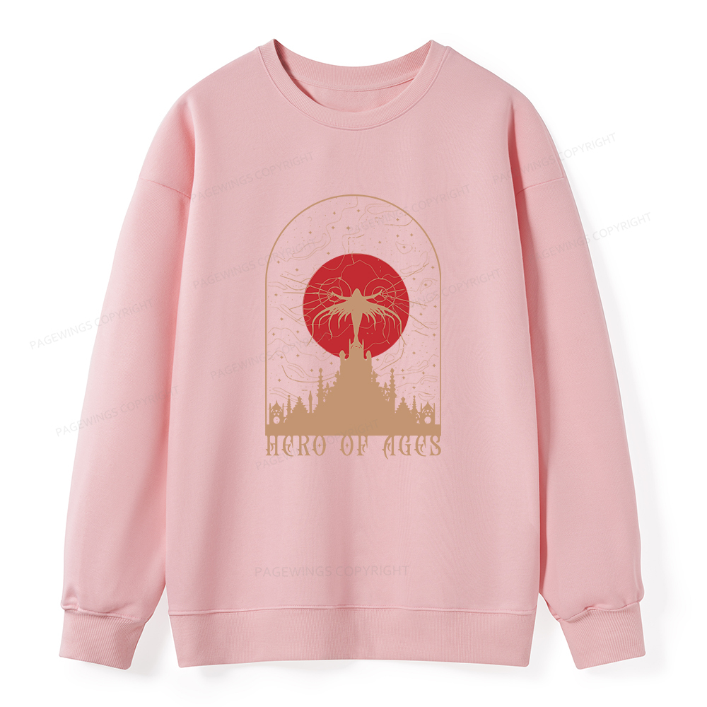 Pagewings Mist Bookish Unisex Classic Sweatshirt