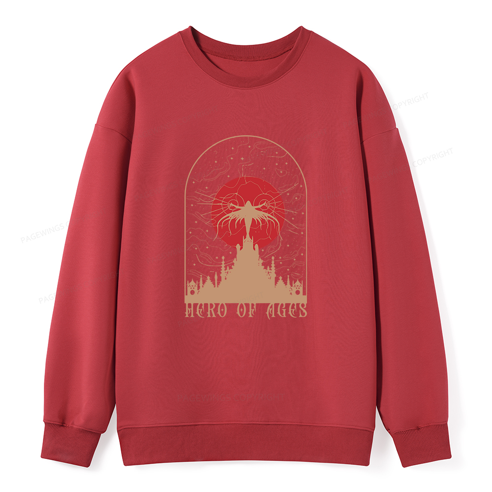Pagewings Mist Bookish Unisex Classic Sweatshirt