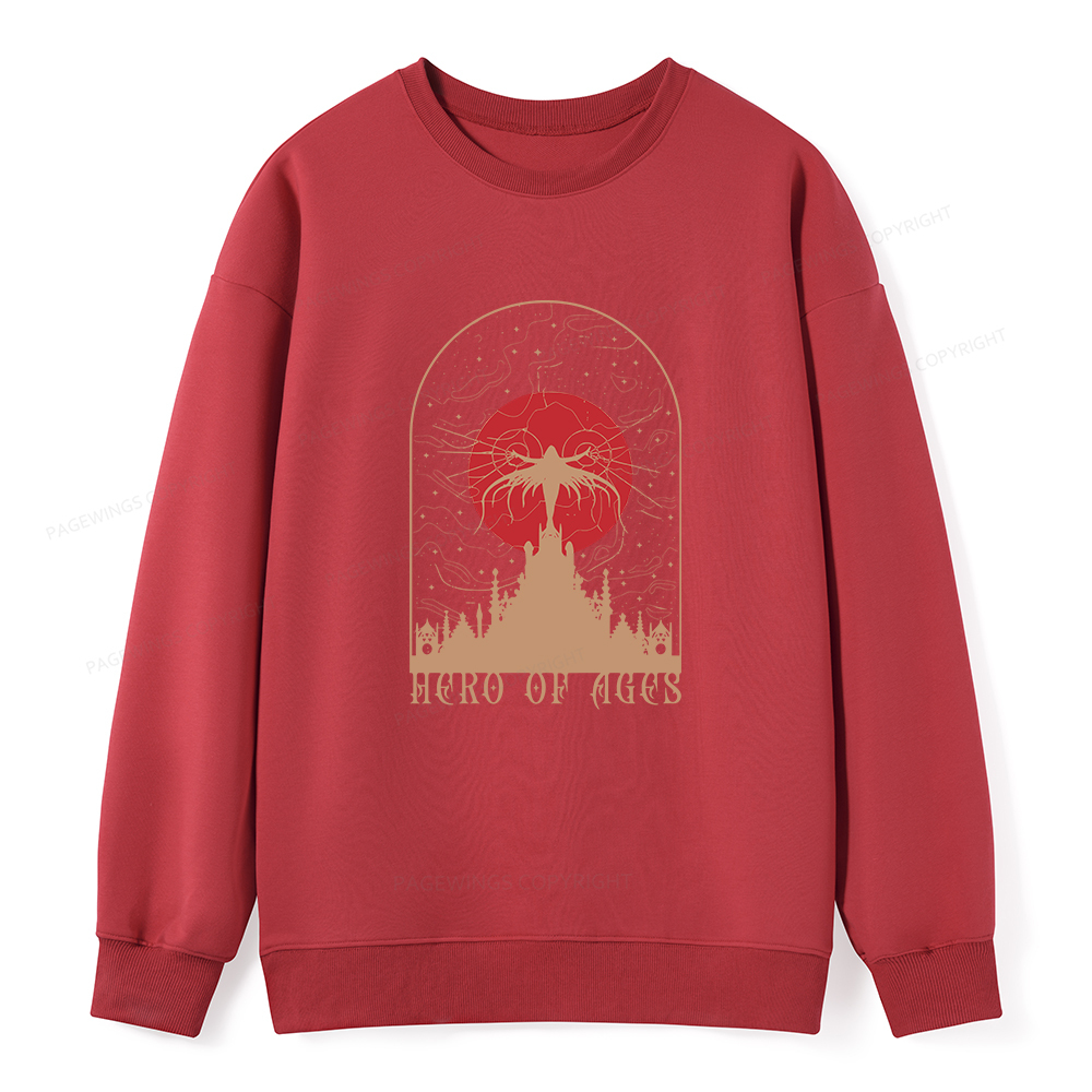 Pagewings Mist Bookish Unisex Classic Sweatshirt