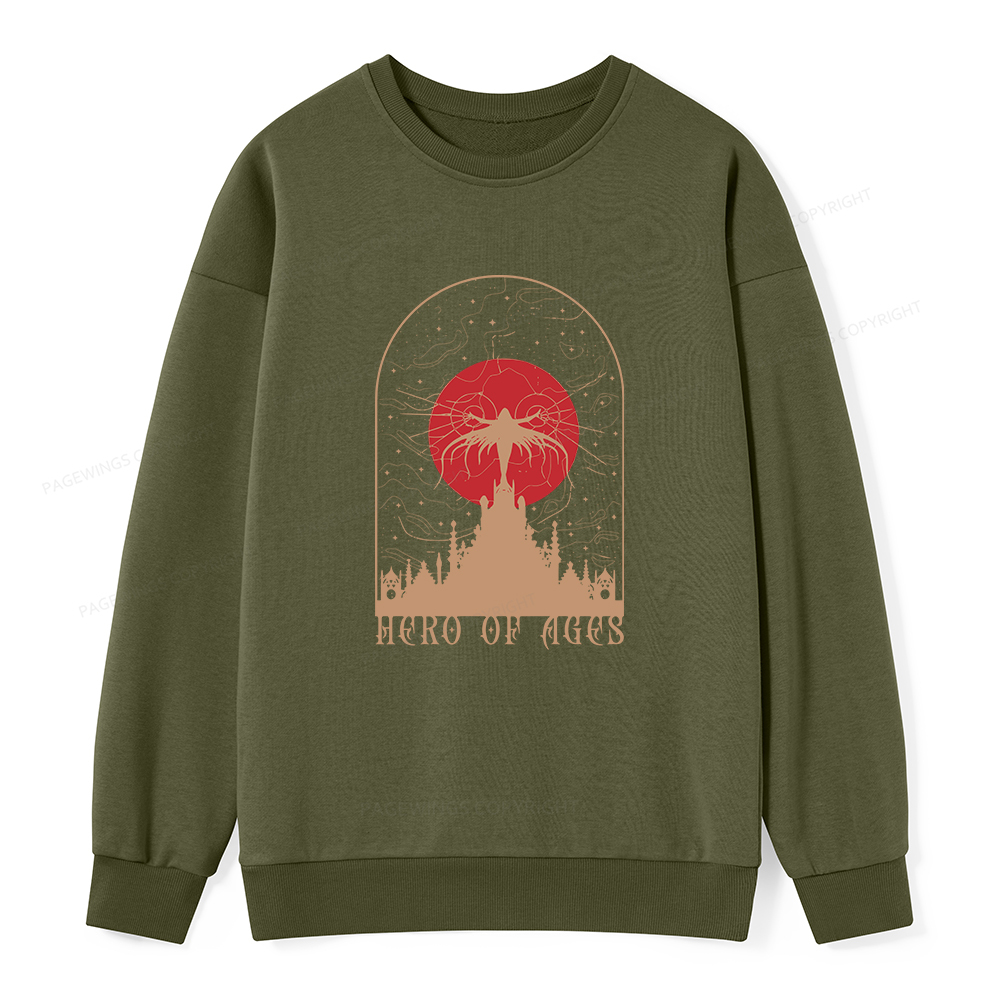 Pagewings Mist Bookish Unisex Classic Sweatshirt