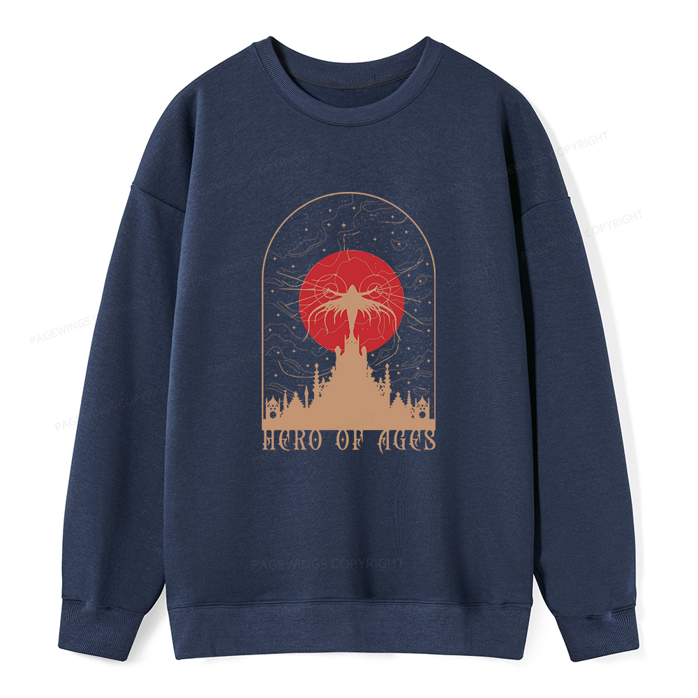 Pagewings Mist Bookish Unisex Classic Sweatshirt