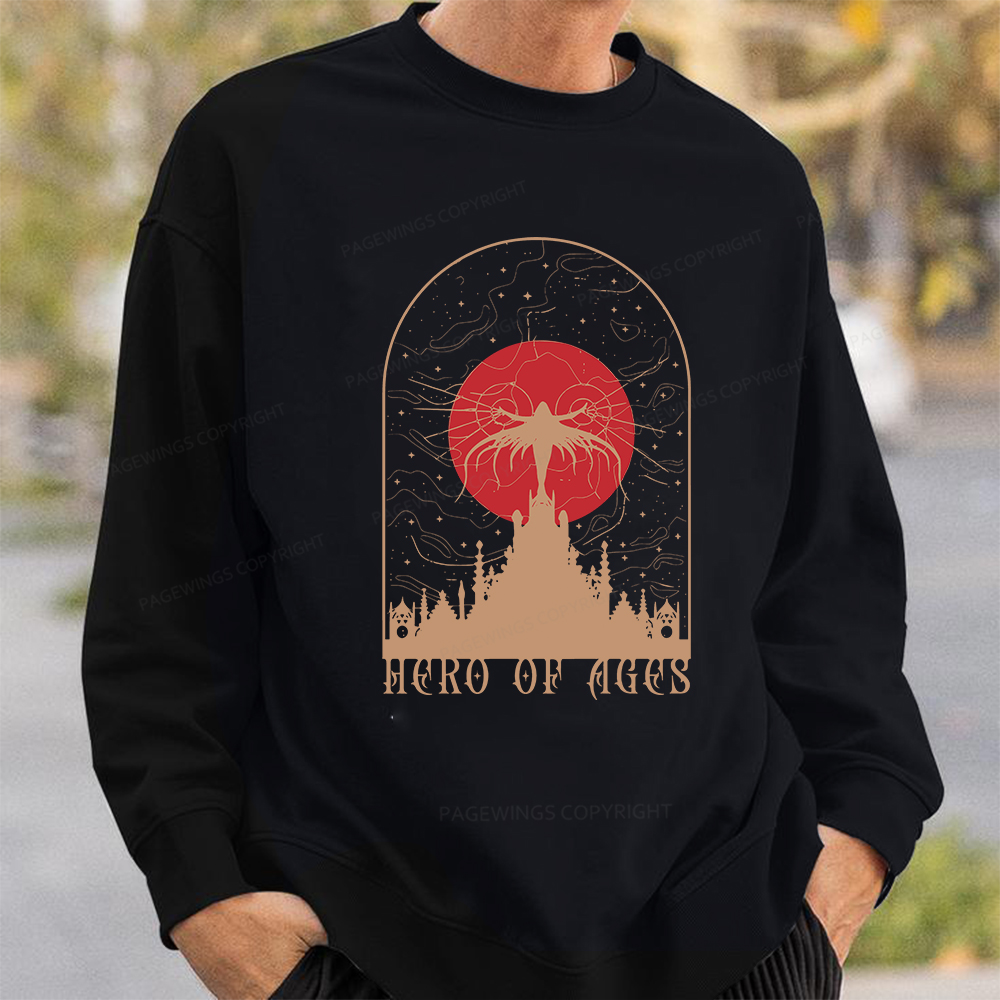 Pagewings Mist Bookish Unisex Classic Sweatshirt