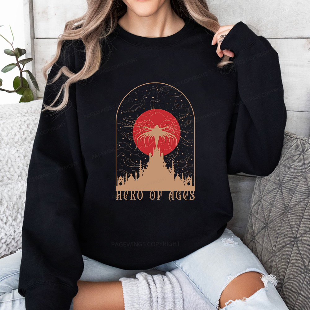 Pagewings Mist Bookish Unisex Classic Sweatshirt