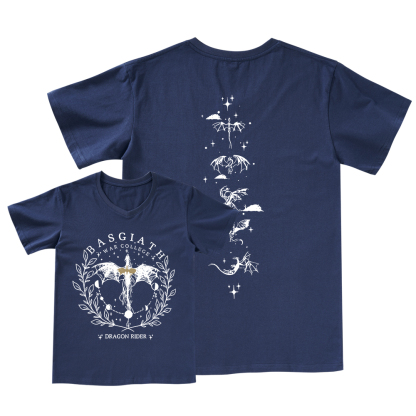 Pagewings Basgiath War College 2-Sided V-neck T-shirt