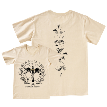 Pagewings Basgiath War College 2-Sided V-neck T-shirt