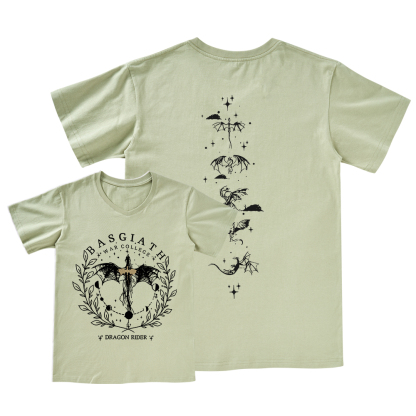 Pagewings Basgiath War College 2-Sided V-neck T-shirt