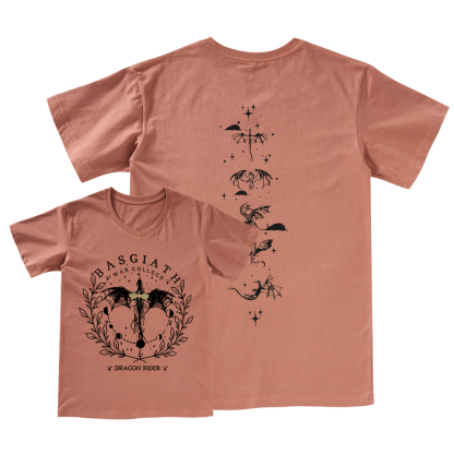 Pagewings Basgiath War College 2-Sided V-neck T-shirt