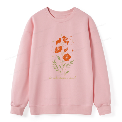 Pagewings To Whatever End Unisex Classic Sweatshirt