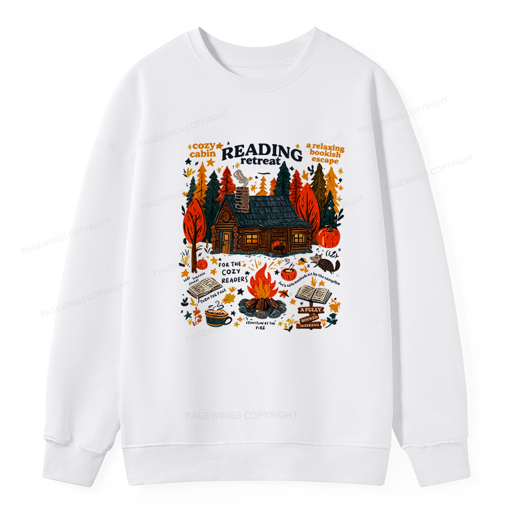 Pagewings Reading Retreat Unisex Classic Sweatshirt