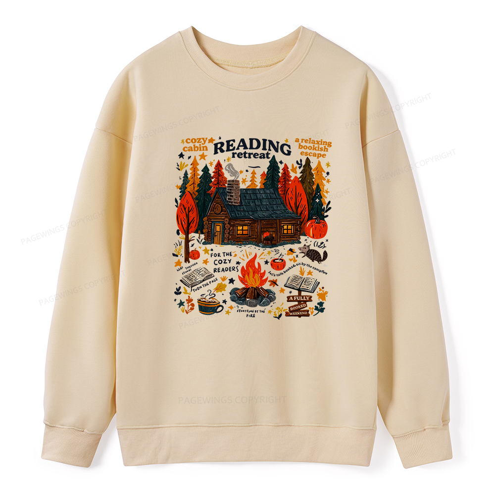 Pagewings Reading Retreat Unisex Classic Sweatshirt