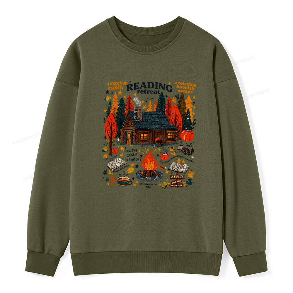 Pagewings Reading Retreat Unisex Classic Sweatshirt