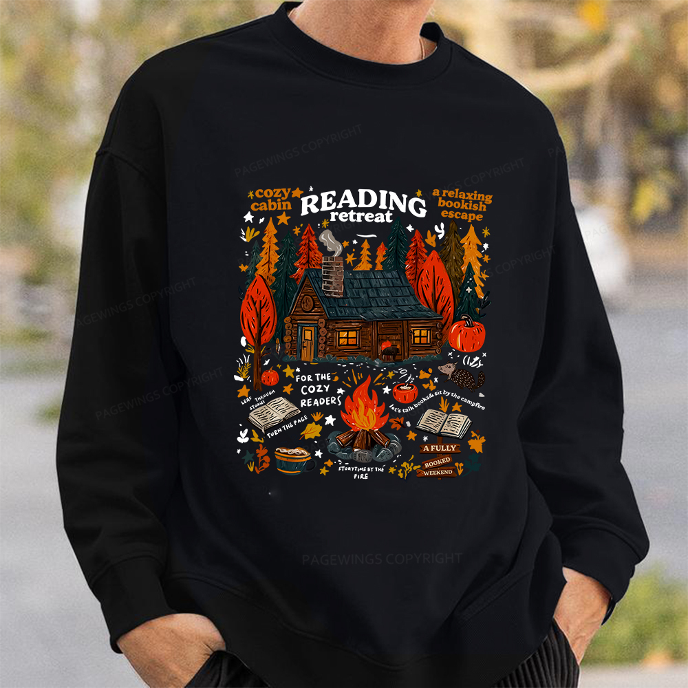 Pagewings Reading Retreat Unisex Classic Sweatshirt