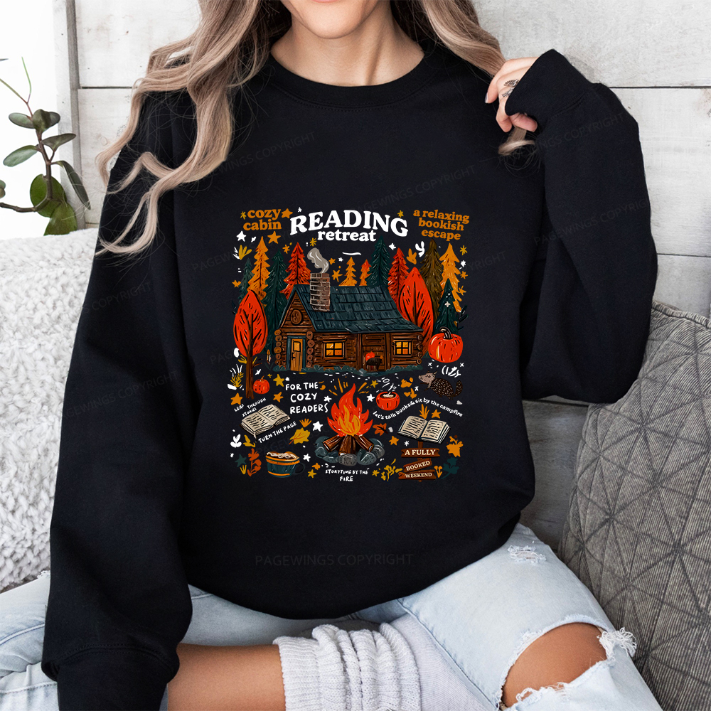 Pagewings Reading Retreat Unisex Classic Sweatshirt