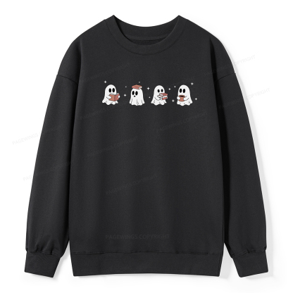 Pagewings Bookish Ghost Unisex Classic Sweatshirt