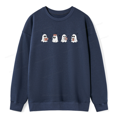 Pagewings Bookish Ghost Unisex Classic Sweatshirt