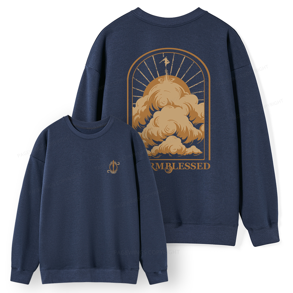 Pagewings Storm Fantasy Book Lover Unisex Classic Sweatshirt