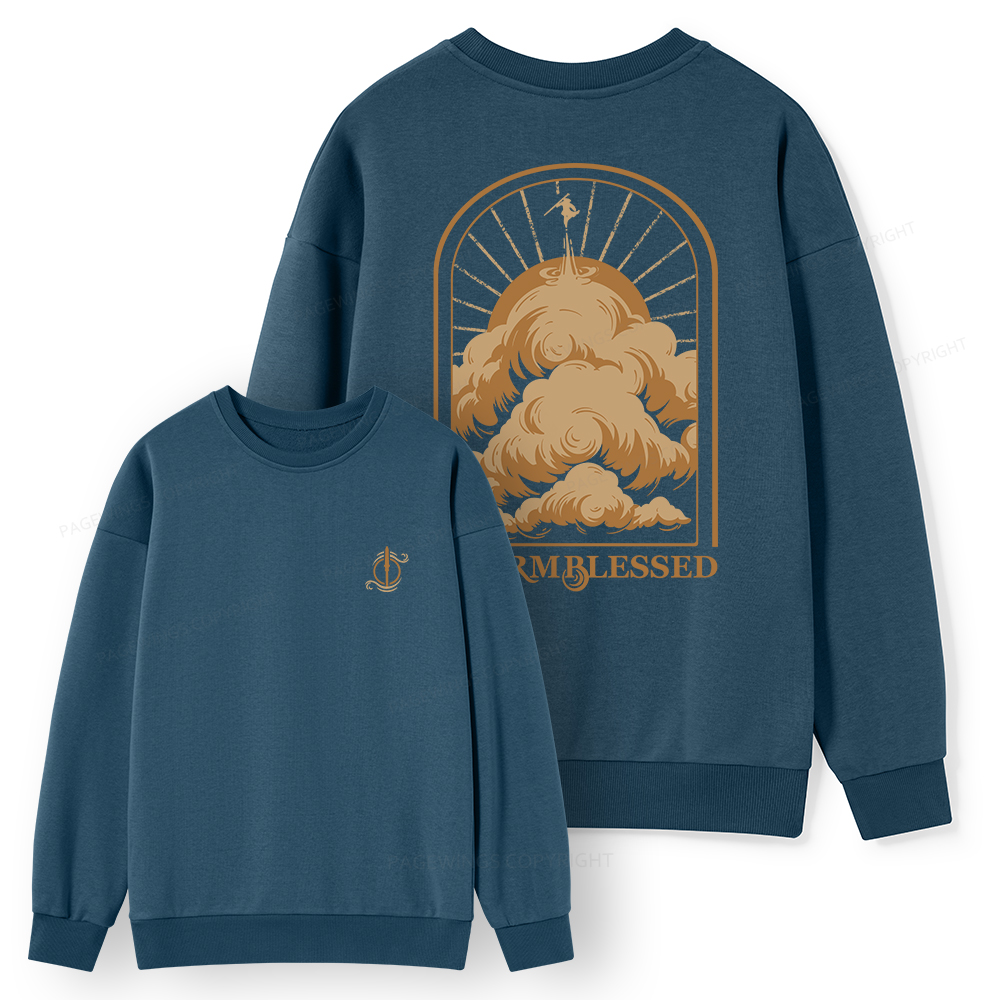 Pagewings Storm Fantasy Book Lover Unisex Classic Sweatshirt