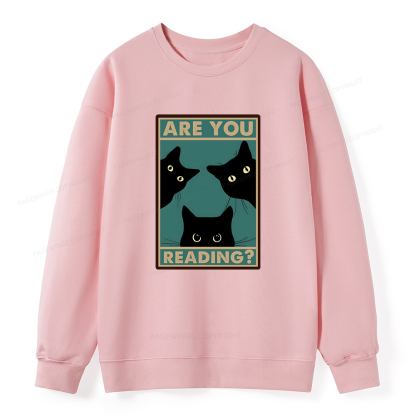 Pagewings Are You Reading Unisex Classic Sweatshirt