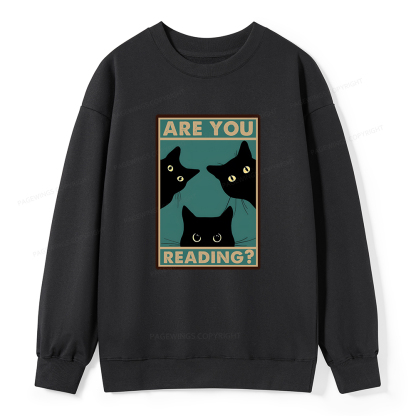 Pagewings Are You Reading Unisex Classic Sweatshirt