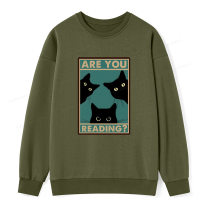 Pagewings Are You Reading Unisex Classic Sweatshirt