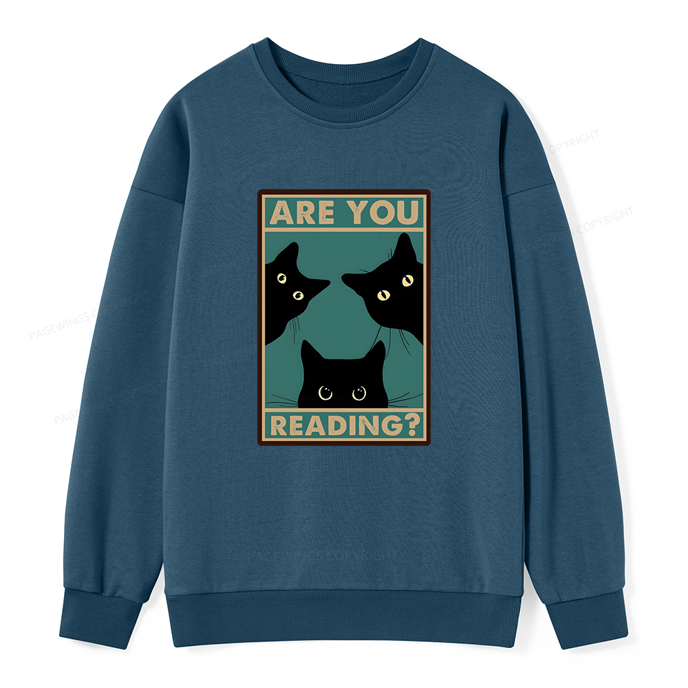 Pagewings Are You Reading Unisex Classic Sweatshirt