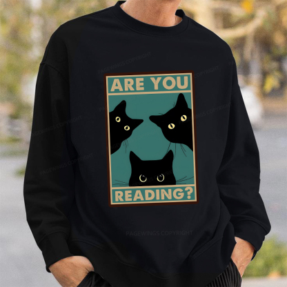 Pagewings Are You Reading Unisex Classic Sweatshirt